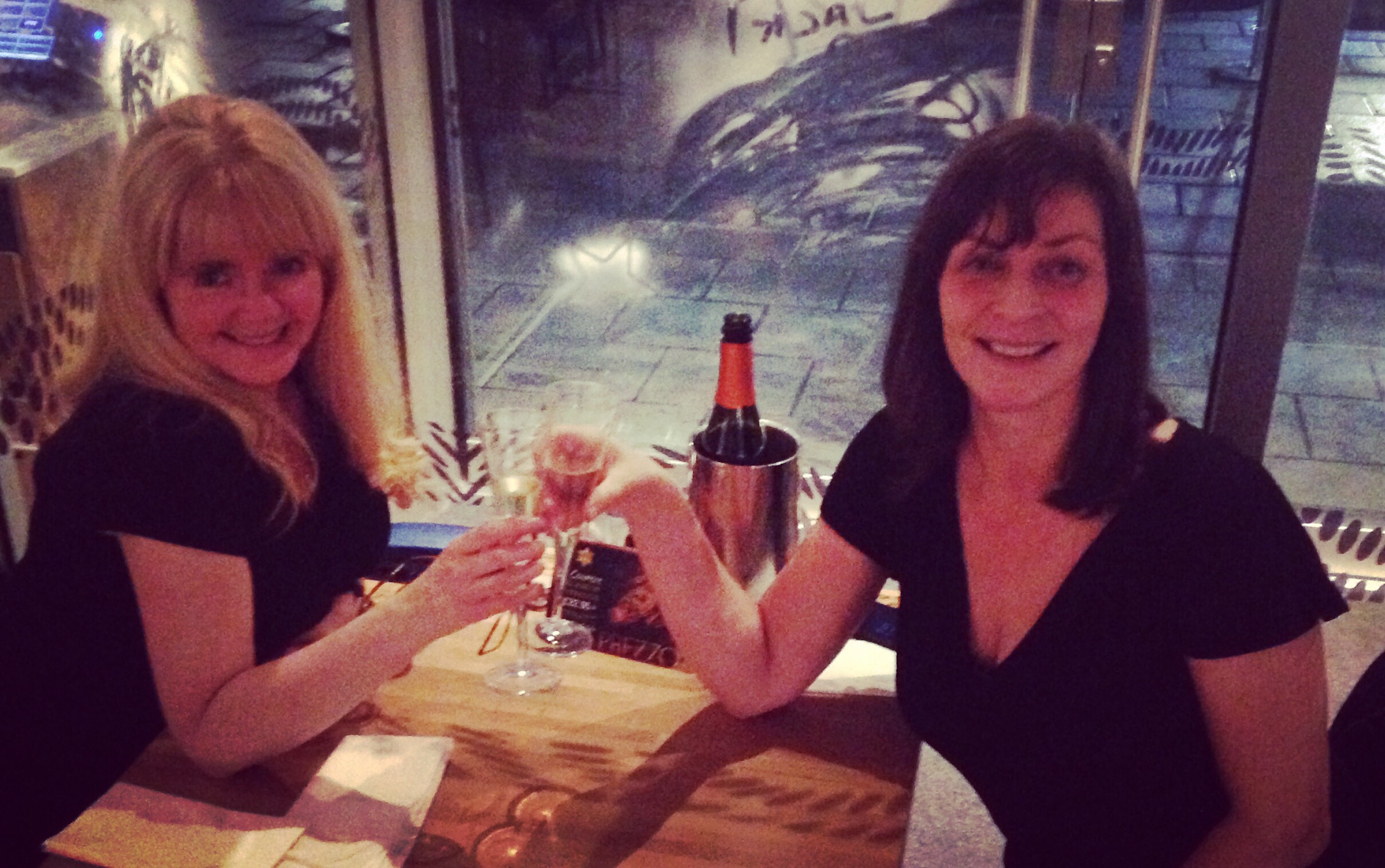 Lunch with one of my forever friends.